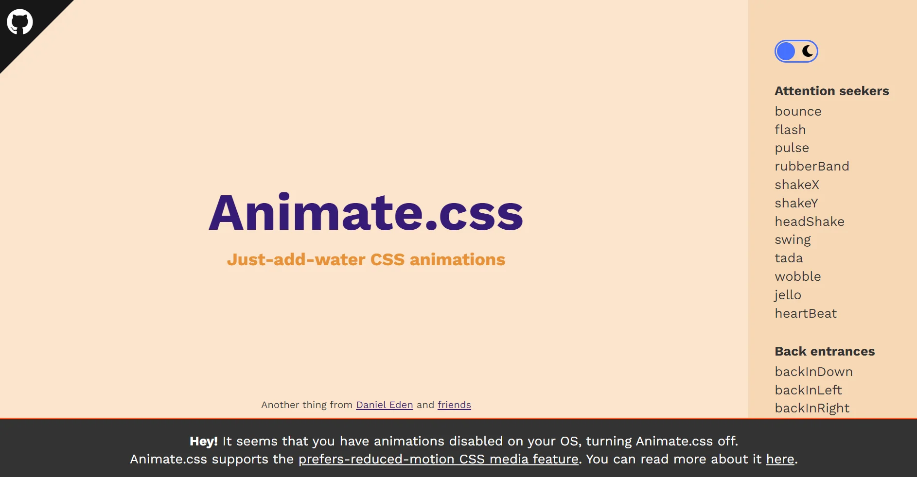Animate CSS