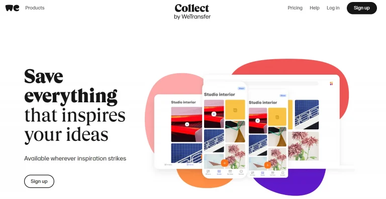 Collect by WeTransfer