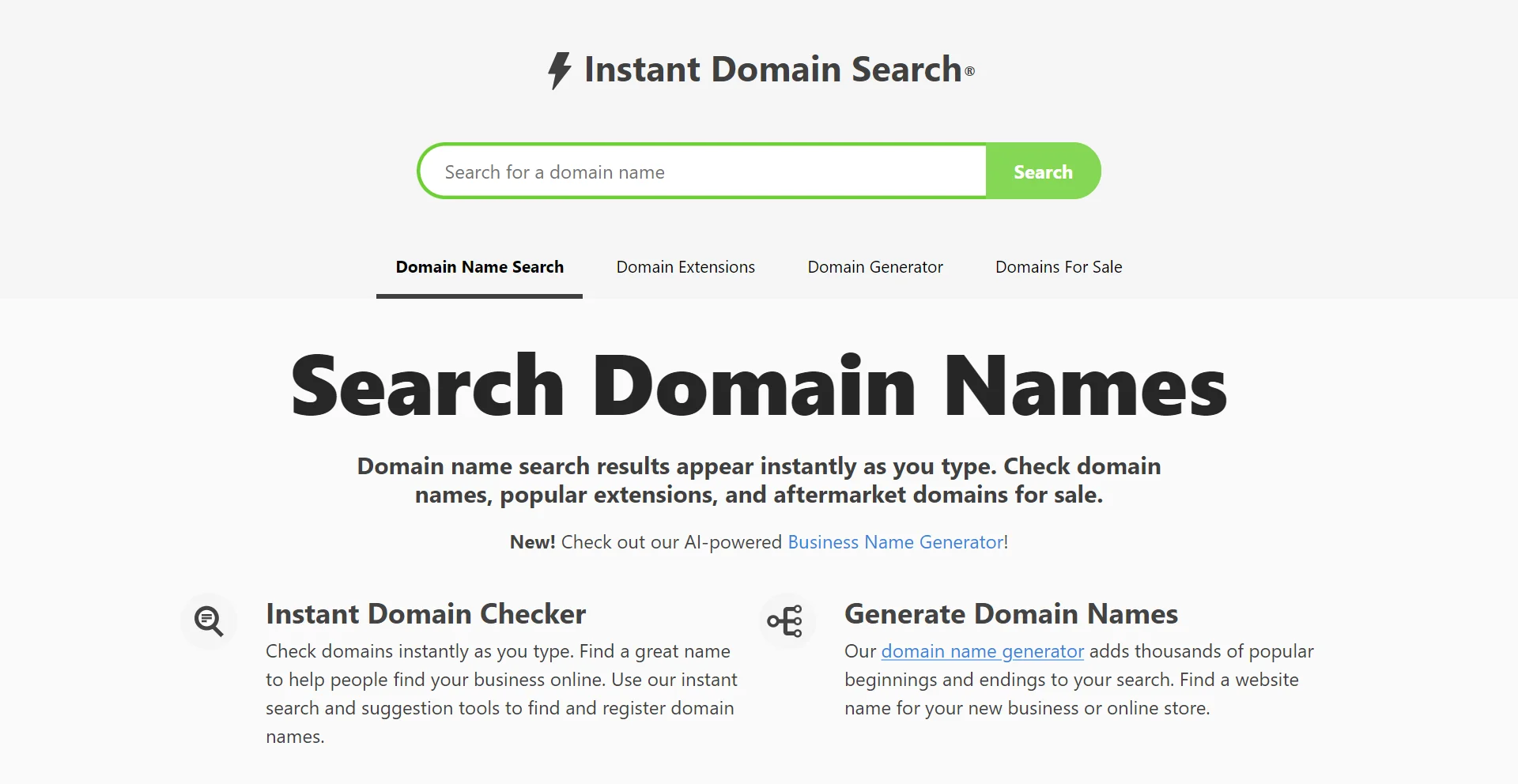 Instant Domain