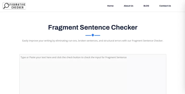 Fragment Sentence Checker